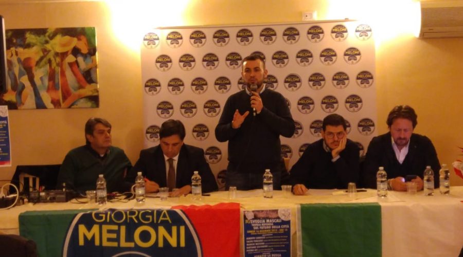 Fratelli d’Italia si riunisce a Mascali, Pogliese: “Siamo per il dialogo ma non subalterni”