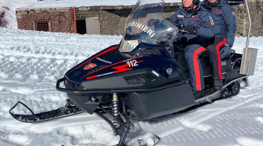 Etna, escursionista in difficoltà soccorsa dai carabinieri di Linguaglossa