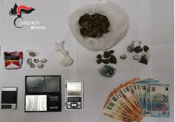 Deteneva marijuana e cocaina: 52enne arrestato dai Carabinieri di Taormina