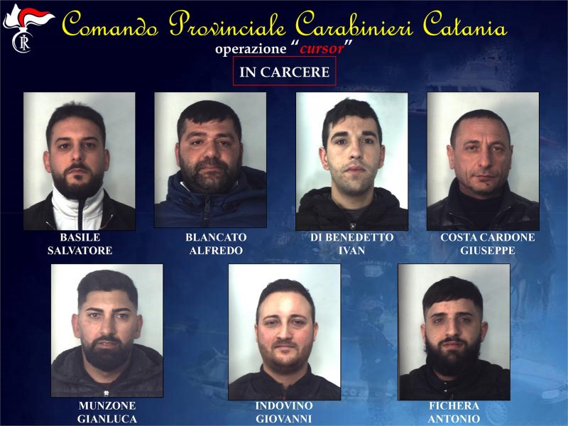 Sgominata banda dedita allo spaccio tra Catania e Caltagirone: 24 misure cautelari NOMI FOTO VIDEO