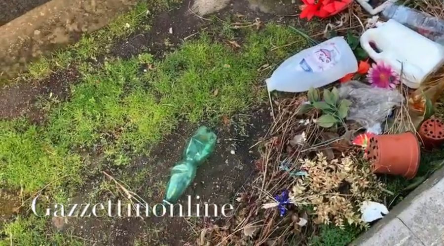 Cimitero di Giarre nel degrado, senza giardinieri, al buio e con la spazzatura. Insorgono i cittadini