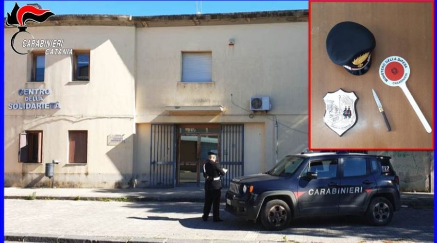 Grammichele, minaccia  i CC con un coltello dopo aver danneggiato la sede dei servizi sociali: disarmato ed ammanettato