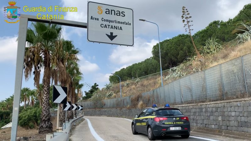 Tangenti Anas a Catania, operazione “Buche d’oro”: 6 misure cautelari e sequestro di beni
