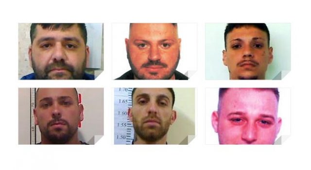 Neutralizzate tre piazze di spaccio gestite dal clan Cappello: 6 arresti NOMI FOTO VIDEO