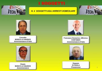 Bancarotta Gruppo "Tecnis&rdquo;, 4 arresti e sequestro di beni per 94 milioni di euro NOMI FOTO VIDEO