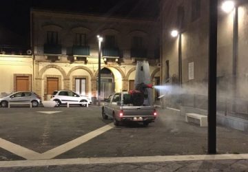Riposto, avviata nuova sanificazione di strade, parchi e uffici pubblici