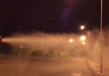 Giarre, partita la sanificazione del territorio. Primo step: interventi nel centro storico