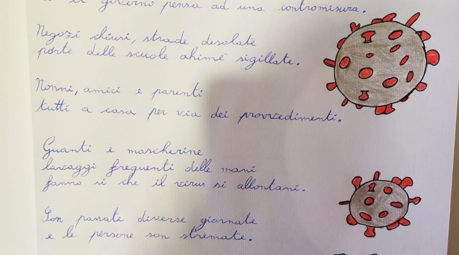 Il tempo del coronavirus nella poesia di una bambina