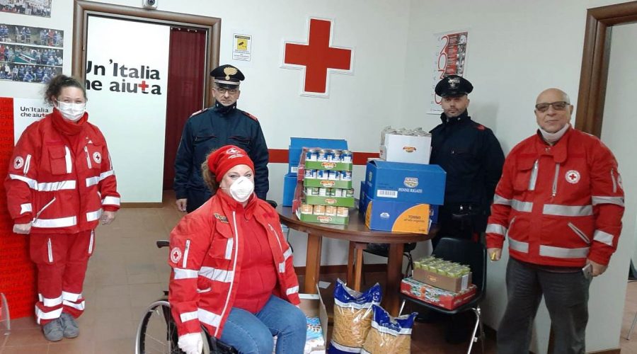 Viagrande, donati generi alimentari alla Croce Rossa Italiana