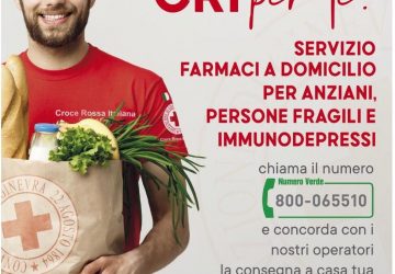 Coronavirus, consegna a domicilio: siglata intesa tra Croce Rossa Italiana e Federfarma