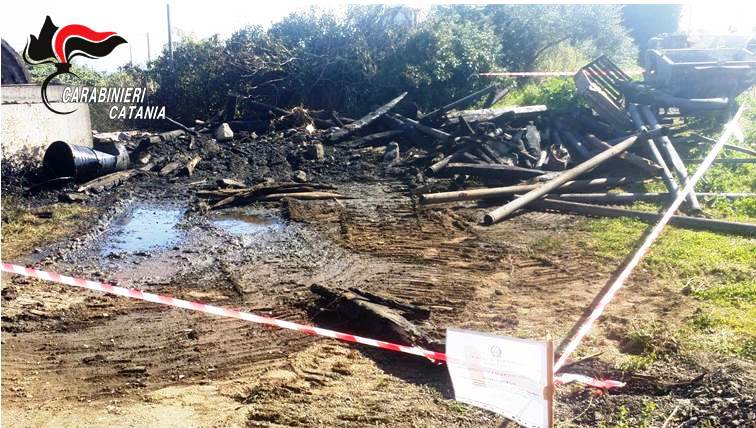 Sequestrata una discarica abusiva: denunciato imprenditore di Giarre