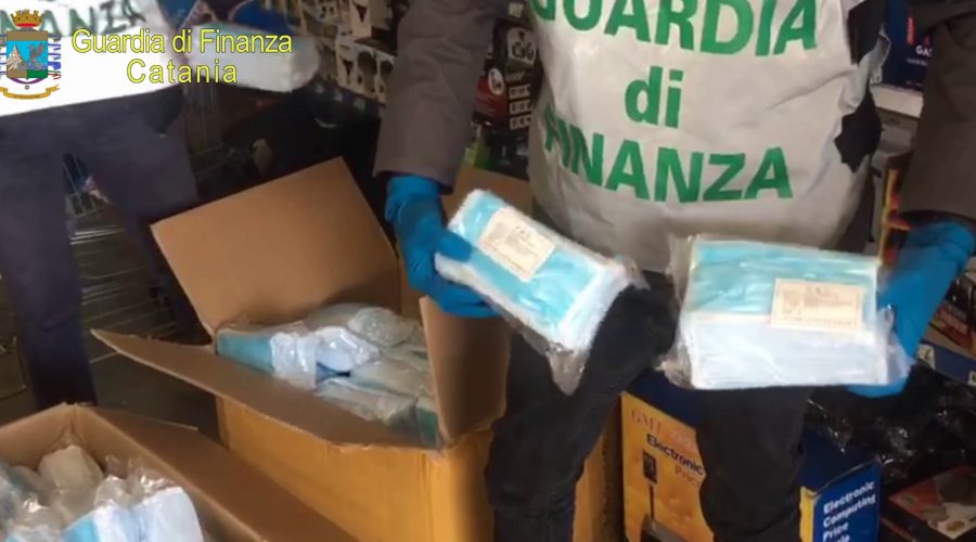 Misterbianco, nuovo sequestro di mascherine illegali in un deposito