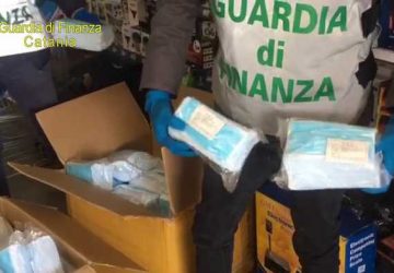Guardia di Finanza sequestra 10.000 mascherine non sicure