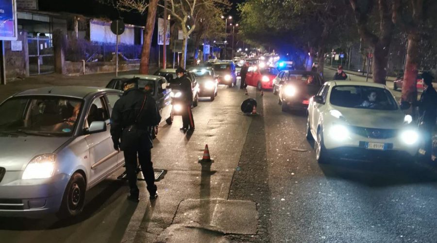 Covid-19, controlli dei Cc al Tondo Gioieni: 42 le sanzioni contestate VIDEO