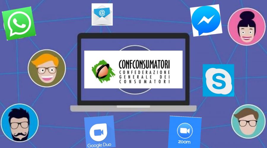Confconsumatori, apre oggi lo sportello Smart Working