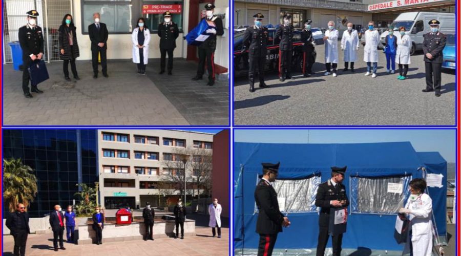 Carabinieri donano uova di Pasqua ai bambini ricoverati negli ospedali dell’intera provincia etnea