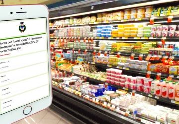 Giardini Naxos all'avanguardia nell'iter dei buoni spesa: tutto online con facilit&agrave;