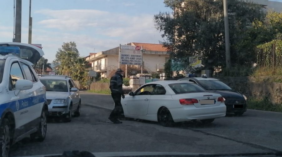 Coronavirus, controlli stradali interforze a Mascali