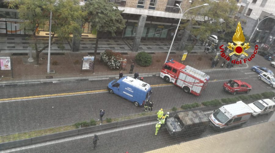 Catania, allarme bomba in corso Sicilia rientrato