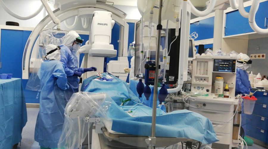 68enne con sospetto Covid-19, trasportata al Cannizzaro, è stata operata d’urgenza con successo per emorragia cerebrale