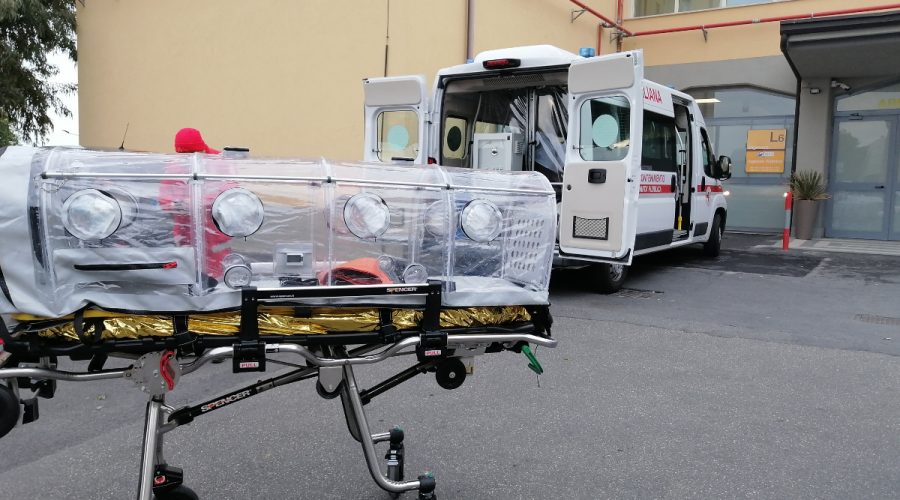 Coronavirus, al via i primi due trasferimenti dal Cannizzaro
