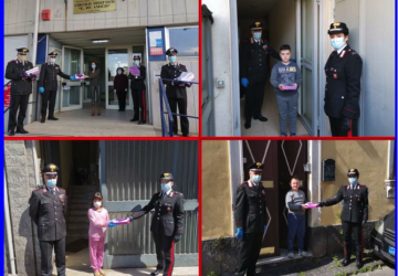 Catania, carabinieri consegnano a domicilio i tablet agli alunni