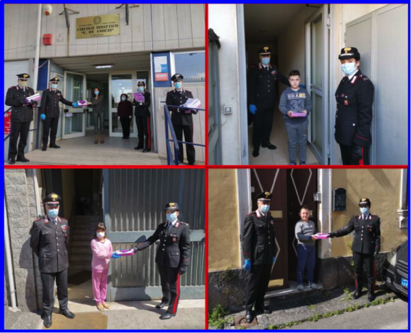 Catania, carabinieri consegnano a domicilio i tablet agli alunni