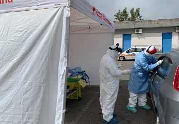 Giarre, oggi pomeriggio altri 50 tamponi nell&rsquo;area esterna dell&rsquo;ospedale