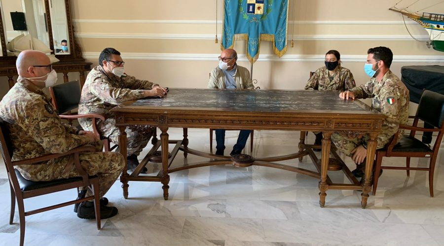 Riposto, tavolo operativo Comune-Esercito per la sanificazione degli edifici pubblici