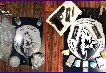 Catania, Cc sequestrano droga e armi a &ldquo;San Cristoforo&rdquo; e &ldquo;Zia Lisa&rdquo;: un arresto