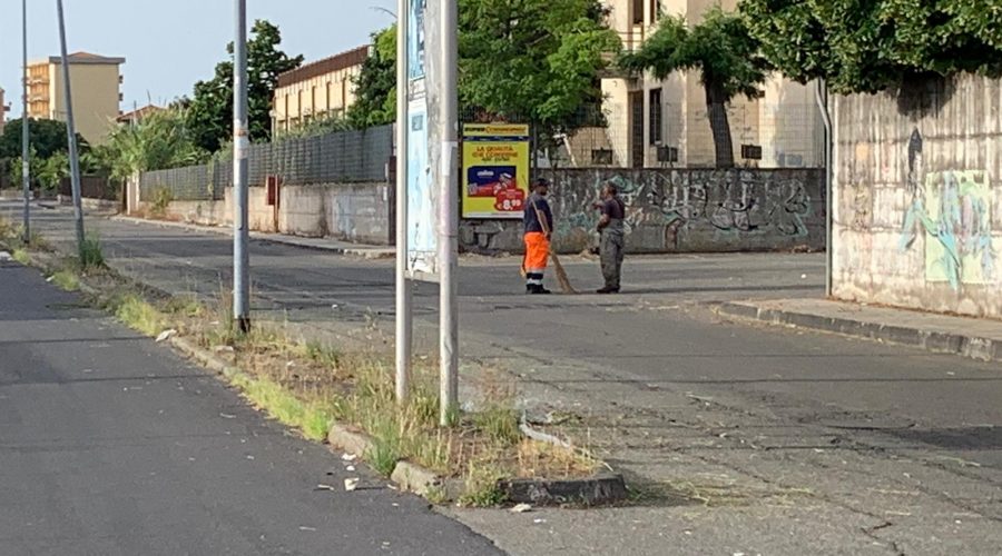 Giarre, Igm avvia scerbatura delle strade