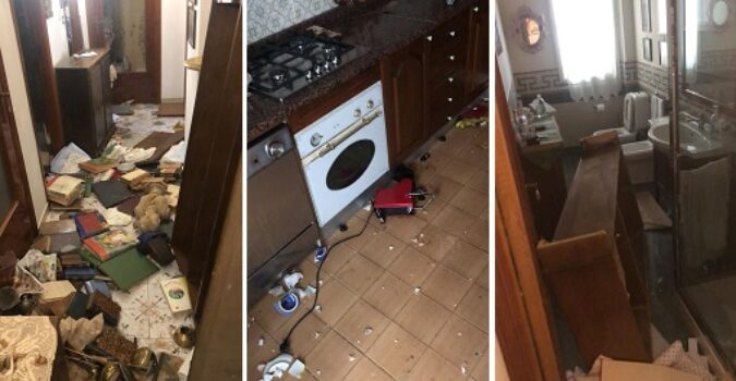 Catania, deluso dall’amore distrugge appartamento e tenta suicidio