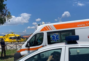 Giarre, anziano accusa malore. Intervento dell'elisoccorso