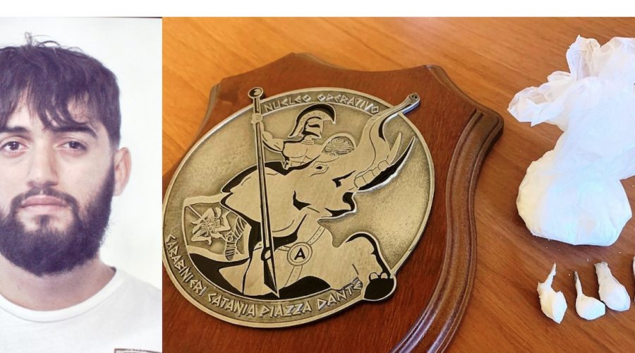 Catania,fugge contromano e si schianta su un’auto: pusher arrestato in via Erasmo Motta