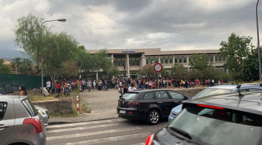 Giarre, prove generali piani sicurezza Covid al Comprensivo Russo