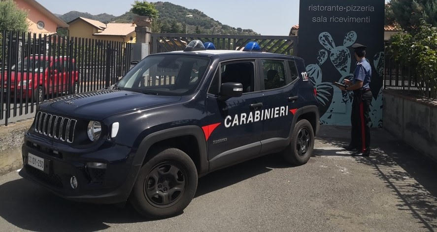 Nicolosi, sospesa l’attività di un ristorante: 12 lavoratori in nero