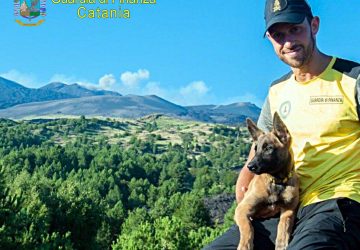 Nuovo arrivo tra le unit&agrave; cinofile del Soccorso Alpino di Nicolosi