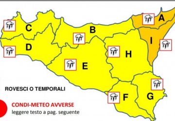 Allerta meteo Arancione nel Messinese e area Jonica