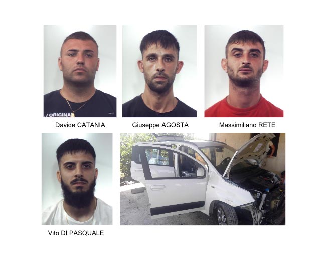 Belpasso, sgominata banda specializzata nel “cannibalizzare” le auto rubate