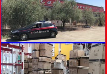 Belpasso, furto sventato in un deposito di Piano Tavola: quattro arrestati