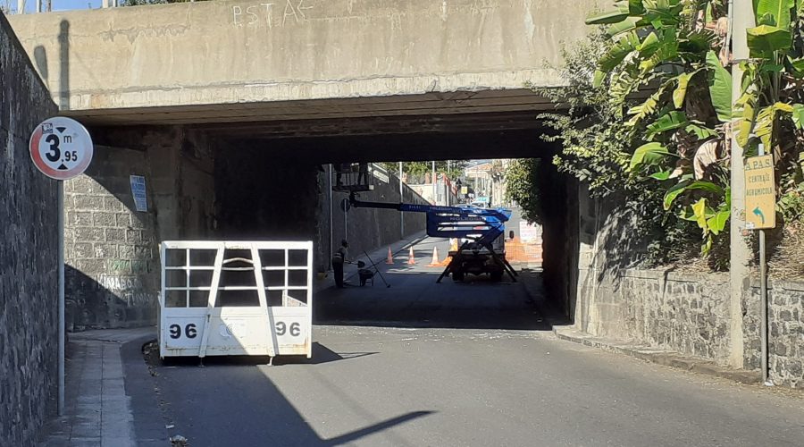 Carruba, messa in sicurezza del sottoponte di via Toti