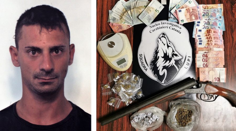 Blitz dei “Lupi” nel quartiere Nesima: sequestrate armi, droga e denaro. Un arresto