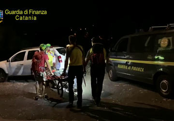 Soccorso un alpinista in localit&agrave; Monte Venere nel Comune di Castelmola