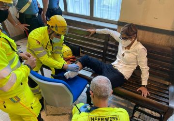 Tribunale di Catania, cade lastra di marmo e ferisce il difensore di Matteo Salvini, avv. Giulia Bongiorno