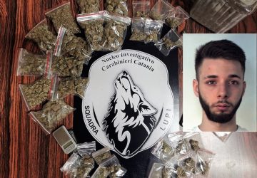 Motta Sant&rsquo;Anastasia, pusher, obbligato allo smart working: arrestato