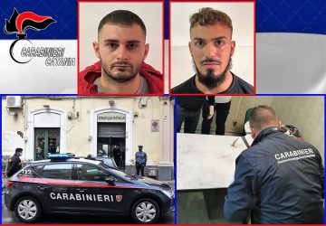 Catania, rapina ad una gioielleria di via Umberto: arrestati i due malviventi