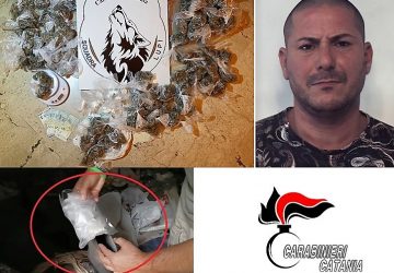 Blitz dei “Lupi” a San Cristoforo: sequestro di cocaina e marjuana. Arrestato 41enne
