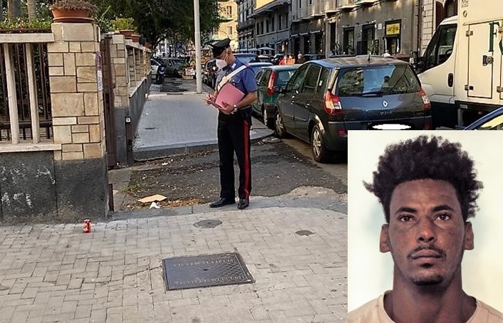 Catania, soccorso da un carabiniere e un medico del 118 vi si scaglia contro: eritreo in manette