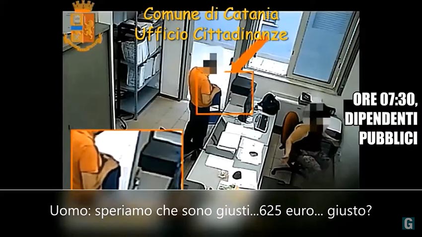 Immigrazione clandestina, operazione “Tudo incluido” a Catania: diversi arresti. Impiegati comunali corrotti VIDEO