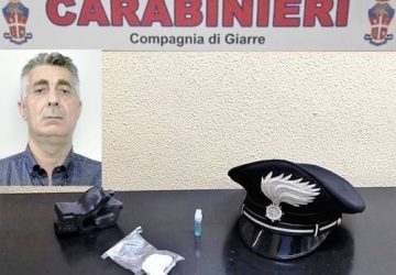 Giarre, beccato, di nuovo, con la cocaina in auto: arrestato